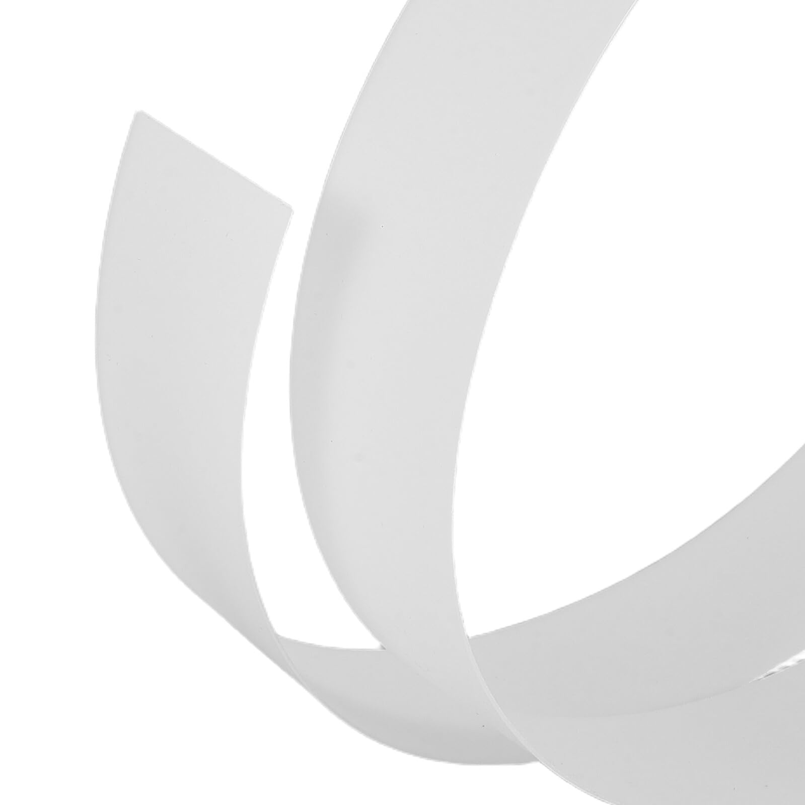 ABOOFAN Diffuseur à Bande LED en Acrylique Blanc 1 Mm 1220x45 Mm pour Intégration Simple et Diffusion Douce Lumière Bureaux et Espaces D'étude