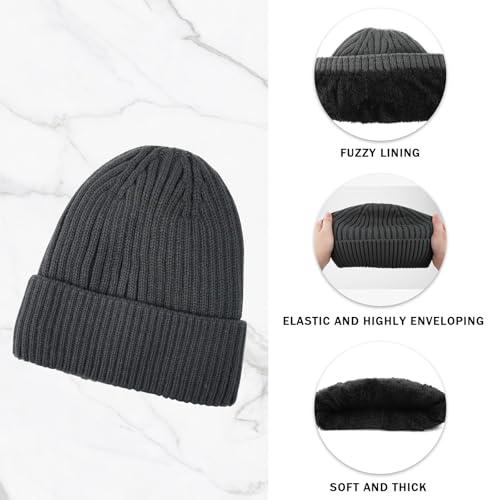 Set de guantes táctiles, gorro y bufanda de invierno para evitar manos frías 6