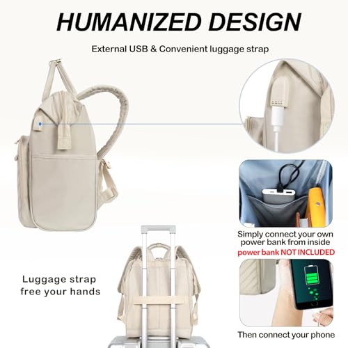 Image of KROSER Laptop Backpack Women's 17 Inch Business