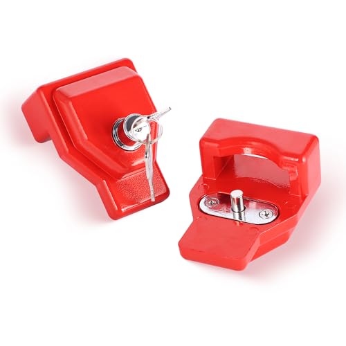 NAKANEKO Glad Hand Lock Keyed Alike 20 Pack Heavy Duty Aluminum Air Brake Glad Hand Lock for Tractor Trailer by NAKANEKO - Image 2