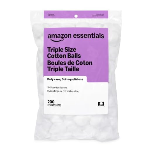 Amazon Basics Cotton Balls, 200 Count (Previously Solimo)