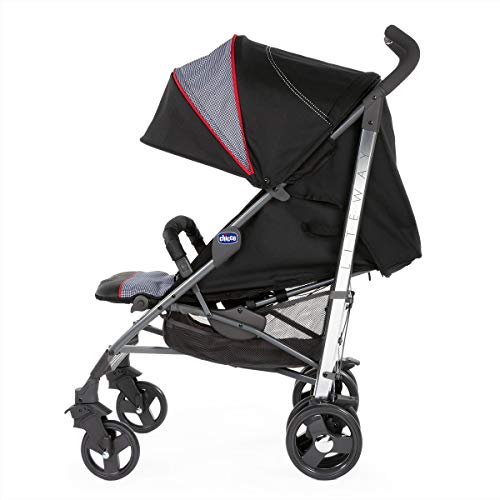 chicco liteway 3 stroller grey