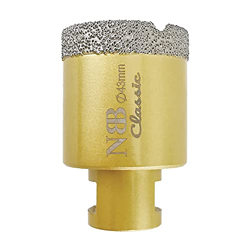 NBB vacuum brazed diamond hole saw with M14, Classic Golden type