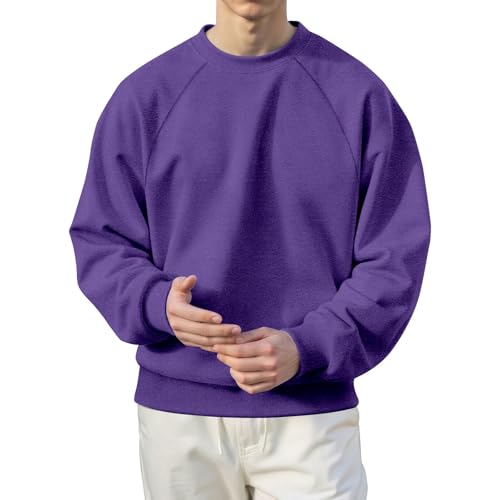 Pull homme col rond en maille isolante pour une protection thermique optimale