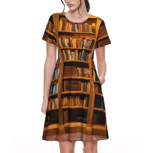 Robe d'été imprimé livres : comment rester fraîche et élégante sans repassage complexe