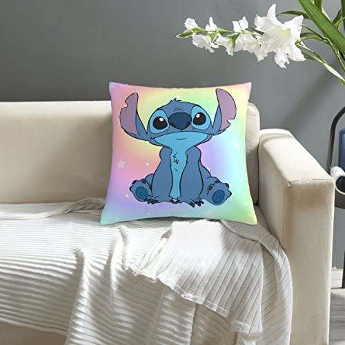 Christieahodge Pillowcases Set Of 1,Customized Comfortable And Durable With Double-Sided Children's Cartoon Using Printed Invisible Zipper Square Pillowcase (Only Cover No Insert) (02) #TOP2