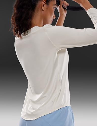 Image of CRZ YOGA Lightweight Crewneck Long Sleeve Top