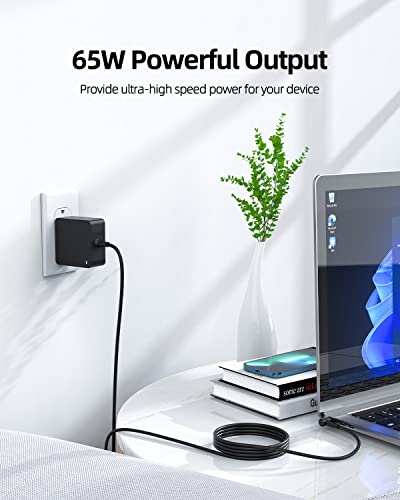 Ul Listed Ac Charger Compatible With Asus Zenbook 14 Q407Iq Q407I Q407 Q4071 Q304U Q304Ua Q304Uak Q304 Q407Iq-Br5N4 Q304Ua-Bbi5T10 13.3'' Laptop Model Power Supply Pa-1330-39 Ad883J20 Adapter Cord #TOP6