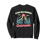 Eleven Mile Reservoir Mountain Adventure Camping Vacation Sweatshirt