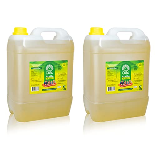 ESENCIA CALIFAL ® | Aceite de Girasol Alto Contenido Oleico 45-60% Especial Frituras | 2x10L