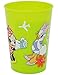 Produktbild alles-meine.de GmbH 1 Stück _ 3 in 1 - Trinkbecher / Zahnputzbecher / Malbecher - Becher -  Disney Minnie Mouse - GRÜN  - 280 ml - Trinkglas aus Kunststoff Plastik - für Kinder..