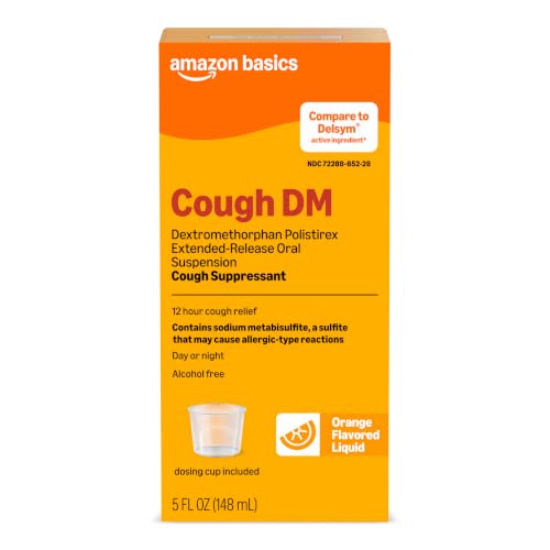 Amazon Basics 12 Hour Cough DM S