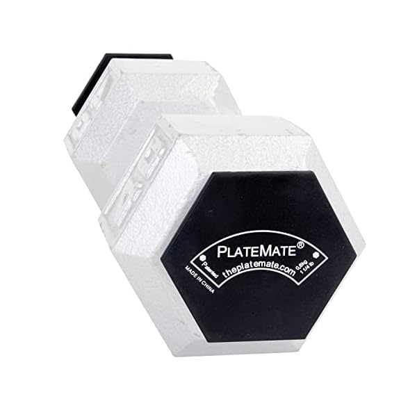 PlateMate Microload Pair Magnetic Weights - Choose Between 1.25 lbs or 2.5 lbs Hex - Image 3