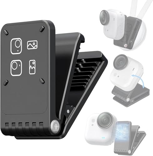 Insta 360 Go Ultra�p�}�O�l�b�g���o�b�N�p�b�N�N���b�v�A225°�����\�ȃN�C�b�N�����[�X�}�E���g�J�����N���b�v�A�o�b�N�p�b�N�n�b�g�p�A����/�����B�e�J�����}�E���g�AInsta360 Go Ultra�A�N�Z�T���[�ƌ݊�������
