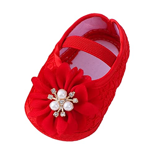 Baby Shoes Fashion Soft Sole Toddler Shoes Pearl Dress Flower Princess Shoes Toddler Shoes Baby Wear