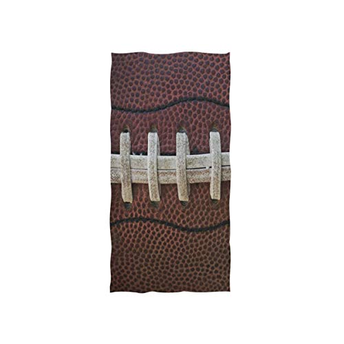 Senya Decorative Bath Towel Dragonfly Watercolor Soft Hand Towels For Bathroom Spa Gym Sports 30"X 15" Funny (American Football) #TOP4