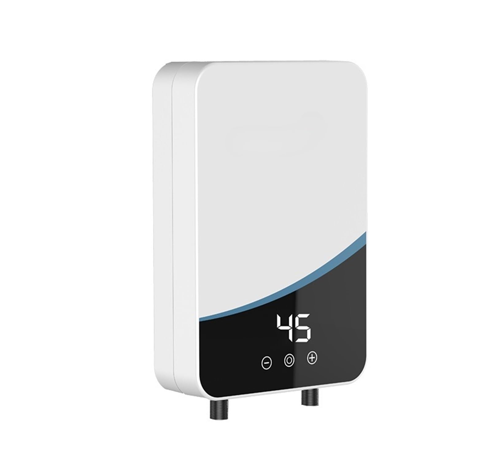 Mooilko One Color Electric Hot Water Heater Instant Heating Water Heater Bathroom Shower Tankless Household Hot-Water Heater 3500W/5500W Easy To Use