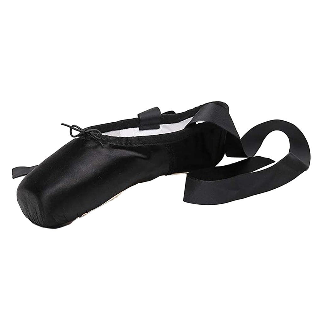 Ballet Shoes Professional Dance Shoes Adult Pointe Slippers Lace Up 34-43 Black 40|Clothing, Shoes & Accessories | Dancewear | Dance Shoes | Ballet-image-17