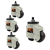 ✪Komfort: verdickte Deckplatte, verbreitertes Rad, dick und verschleißfest, 360 ° -Drehung, leichtgängiges Rollen, leicht zu bewegen.