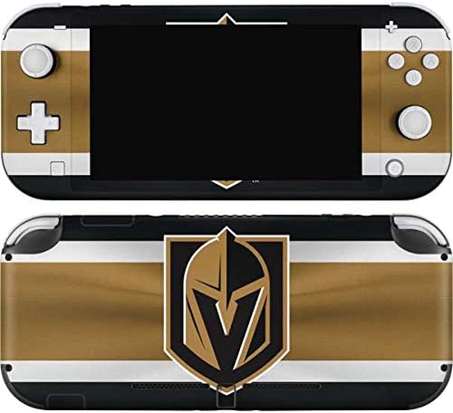 Skinit Decal Gaming Skin Compatible with Nintendo Switch Lite - Officially Licensed NHL Vegas Golden Knights Jersey Design