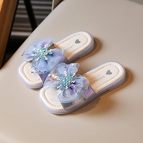 Size 1 Baby Girls Shoes Summer Slippers Kids Girls Bow Flip Flops Rhinestone Children Toddler Sandals Size 4 Girls3