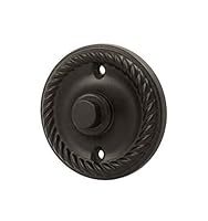 Algopix Similar Product 3 - Solid Brass Round Rope Bell Button