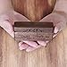 Handmade Engagement Ring Box for Bridesmaid Proposal, Personalized 2 Rings Engraved Wood Holder Box for Wedding Ceremony Anniversary and Valentines Day Gift for Her and Him