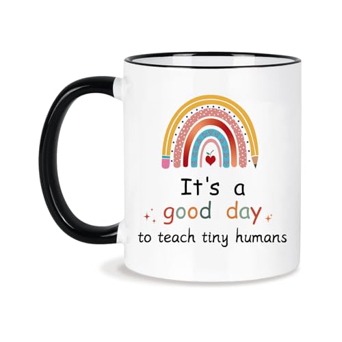 Cute Teach Tiny Humans Mug
