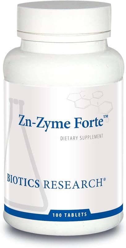 Evorina Biotics Research Zn-Zyme Forte 25 mg Zinc, Immune System Support, Optimal Cellular Function, Tablet-Based with Added antioxidants. 100 Tablets | High Strength Herbal Supplement | Clean Label Ayurvedic Wellness-image-48