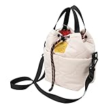 [キウ] パデットポケッタフルミニバッグ PADDED POCKETFUL MINI BAG 防水 撥水 ユニセックス メンズ レディース 男女兼用 ショルダーバッグ ハンドバッグ 2way キルティング ポケット おしゃれ かわいい カジュアル シンプル アイボリー K384-967