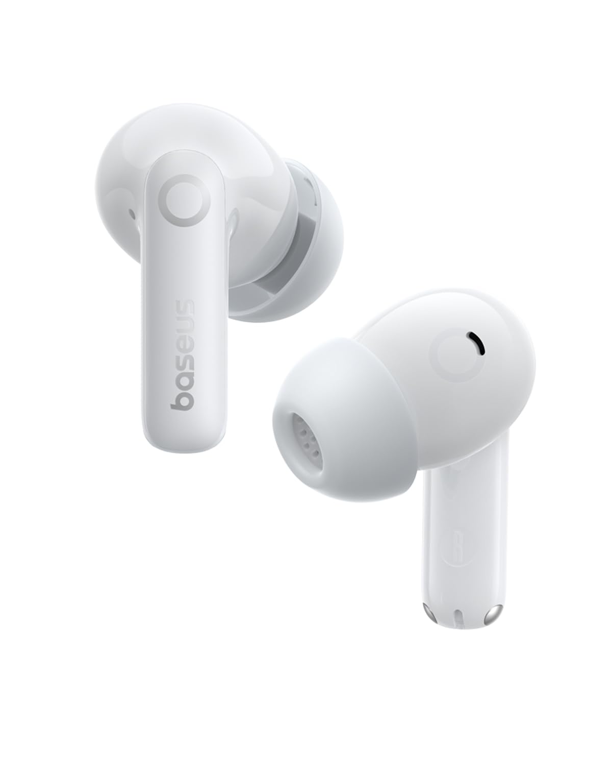 Baseus Bass BP1 Pro Noise Cancelling Wireless Earbuds, Real-Time Adaptive Noise Cancelling, Adaptive Active EQ, LDAC Hi-Res Sound, 6-Mic AI Clear Calls, 55H Playtime, IP55 Waterproof, Bluetooth 6.0