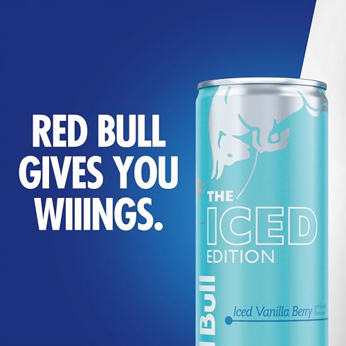 Red Bull Energy Drink, Iced Vanilla Berry, Iced Edition | contains caffeine, taurine, B-vitamins, sugar, and water, 8.4 fl oz, 24 cans (6 packs of 4) - image 8