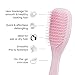 Tangle Teezer Ultimate Detangler Hairbrush, Eliminates Knots & Reduces Breakage, Mini Hair Brush for Travel, Small Hands & All Hair Types, Millennial Pink