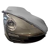 Star Cover bâche d'intérieur Compatible avec Porsche 911 (997) Housse Gris