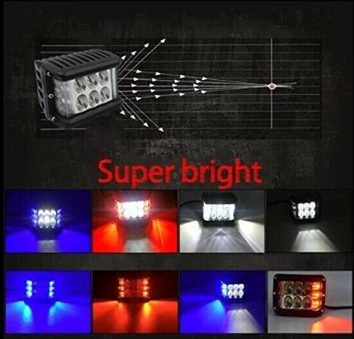 Phare de rénovation tout-terrain LED 45W double face pour excursion nocturne - 6