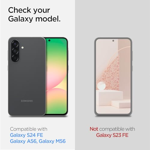 Spigen GLAStR EZ FIT [2 Pack] for Samsung Galaxy A56 5G Screen Protector/Galaxy S24 FE/Galaxy M56 Premium Tempered Glass [Case Friendly] - 2 PACK