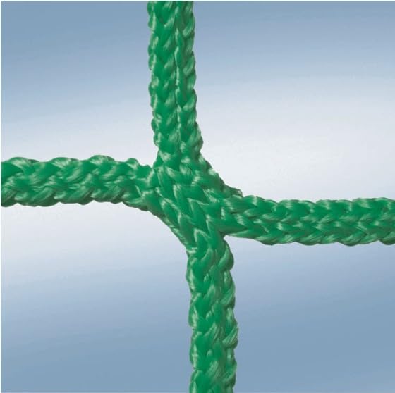 Juego Porterías Fútbol 7 Profesional - 3mm Malla 50mm ROMBULL Color:Verde