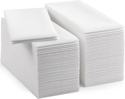 LEKOCH Disposable Linen-Feel Guest Towels (100/250/500 Pack)