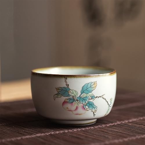 ���� Ru �q�H��e�B�[�J�b�v ChaZhan �A���`�X�P�[�����O���g���e�B�[�J�b�v�Z���~�b�N���F�}�X�^�[�l�V���O���J�b�v���u�� �}�{�Z�b�g(K-7X4.5CM-90ML)