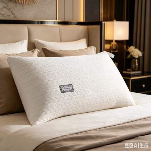 Queen Size Pillows Set of 2, Fluffy Skin-Friendly Ultra Soft Microfiber Filling Hypoallergenic Pillow for Sleeping,Breathable Cooling Luxury Supportive Sleep Pillow for Side,Back,Stomach Sleepers - image 3
