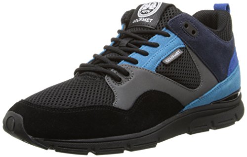 Preisvergleich Produktbild Gourmet Herren (The 35 Lite Bk), Schwarz / Cyan, 39.5 EU