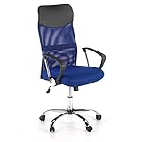 La silla de oficina Nova se trata de un modelo con una óptima relación calidad precio. Excelente respaldo alto en malla transpirable y asiento acolchado en tela muy cómodo.