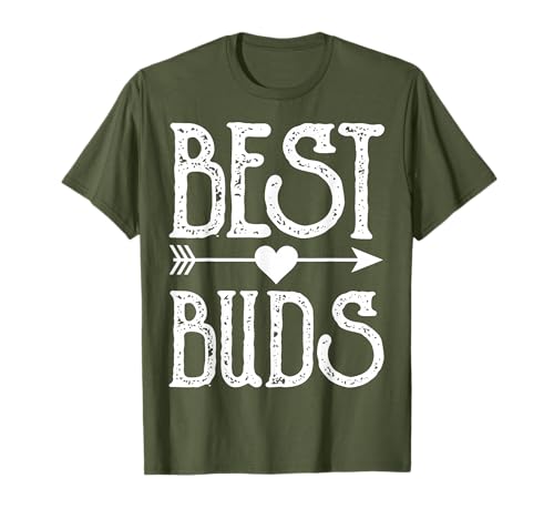 Best Buds Best Friends Matching BFF Friendship Men T-Shirt