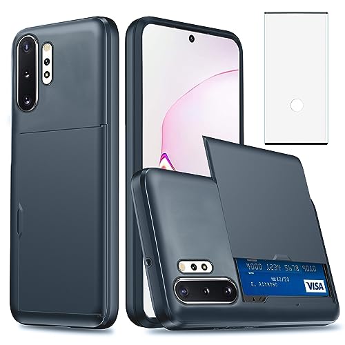 Coque Samsung Note 10 Plus Asuwish étui portefeuille rigide avec porte-carte pour le quotidien