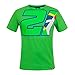 Valentino Rossi Franco MORBIDELLI, T-Shirt, Manica Corta Bambino, Verde, 8/9