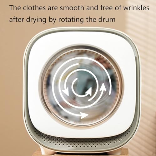 Wasdroger Kleding Verwarming Kleine Mini Droger, 60℃ Constante Temperatuur 360° Warme Luchtcirculatie, voor Appartementen, Studentenhuis, Hotel, Thuis - Image 5