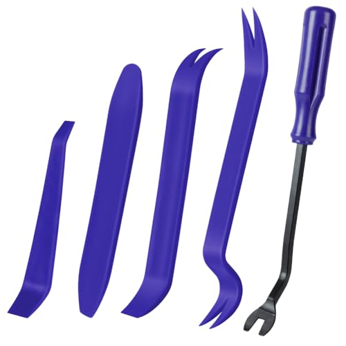 flintronic 5 pièces Outils Mecanique Automobile, Outil Multifonction, Outils Multifonction, Outillage Mecanique Auto pour Voiture Radio Audio Garniture Intérieure Dash Tableau de Bord