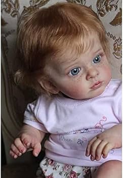 Amazon.co.jp: 24インチのリボーンドール、リアルな新生児の素敵で甘い