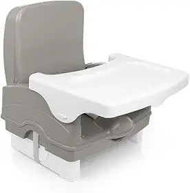 Cosco Kids, Cadeira de Refeição Portátil Smart, Cinza