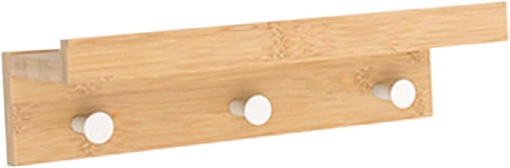 1set Wall-Mounted Storage Rack Hooks Simple Style Sundries Organizer for Home and Office Easy Installation for Keys Books and Decor